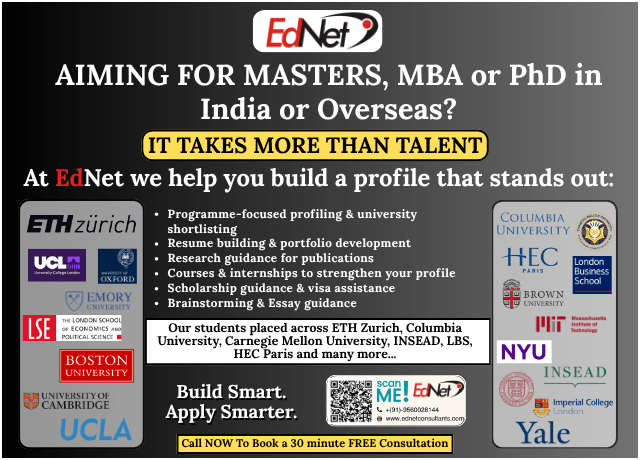 Aiming for Masters, MBA, PhD
