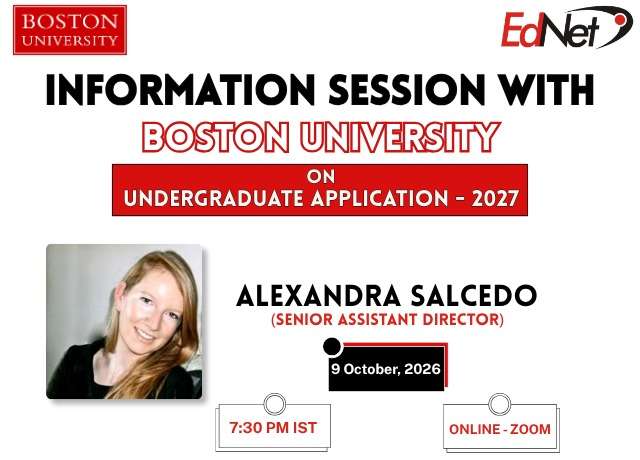 Information Session with Boston University