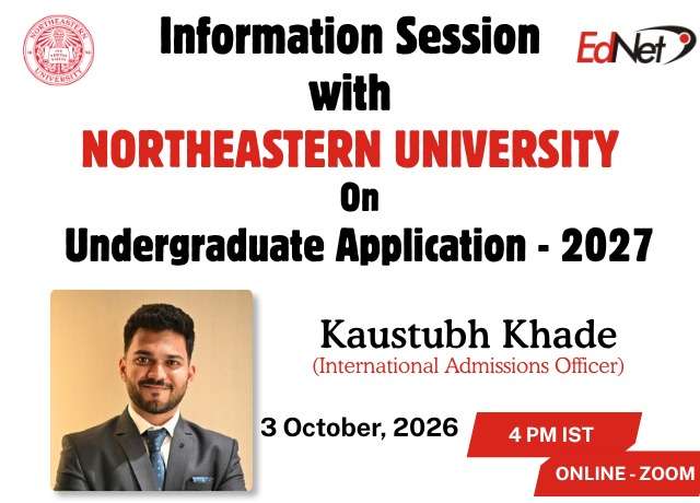 Information Session with NorthEastern Univ.