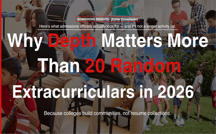 Why Depth Matters More Than 20 Random Extracurriculars in 2026